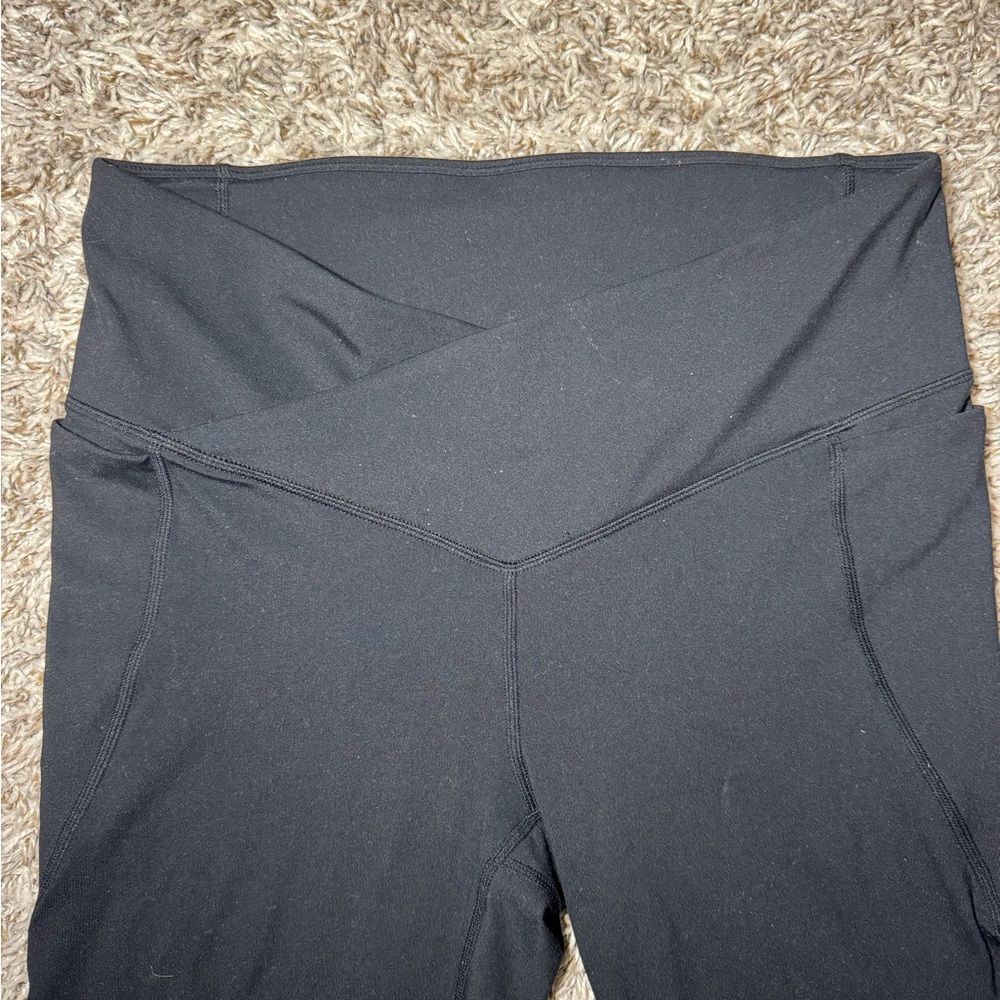 Fabletics cross waist leggings workout bottoms